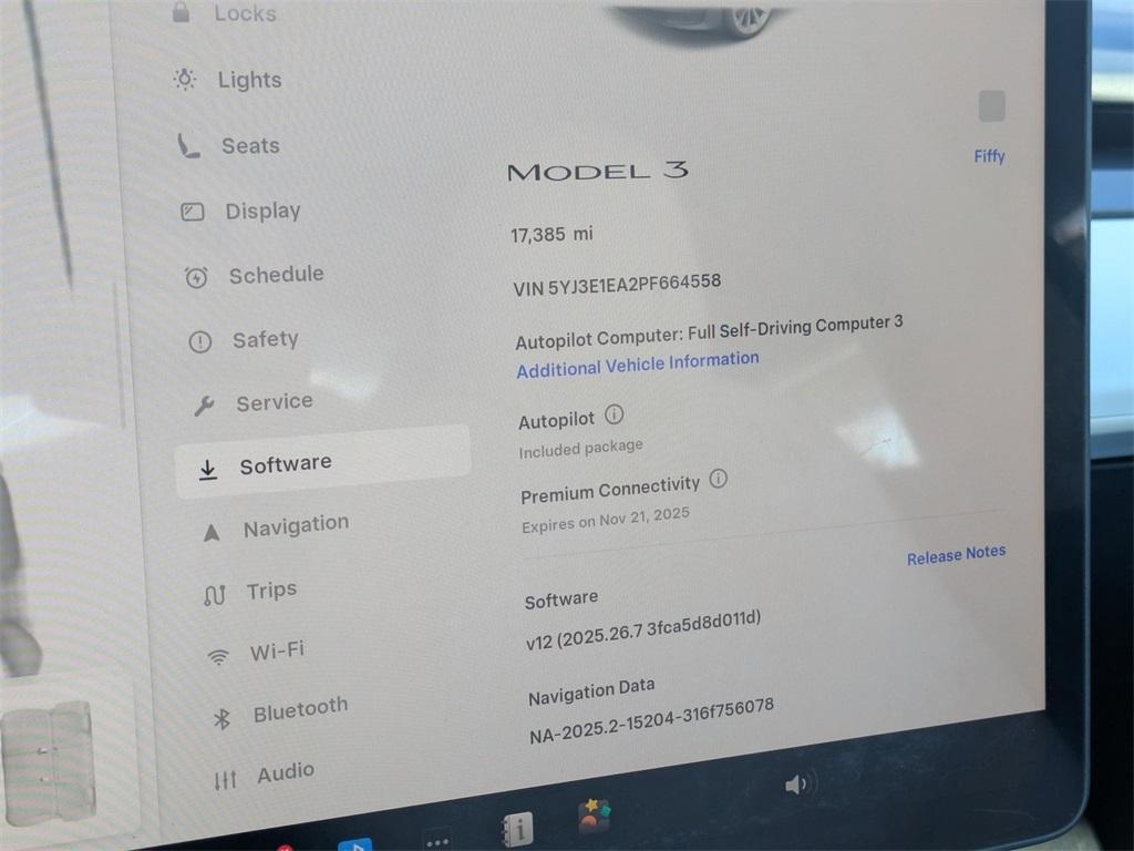 used 2023 Tesla Model 3 car, priced at $26,477