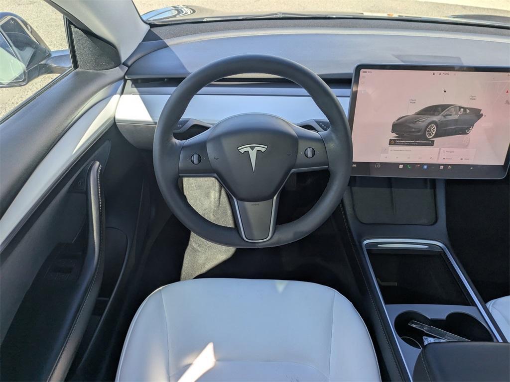 used 2023 Tesla Model 3 car, priced at $26,477