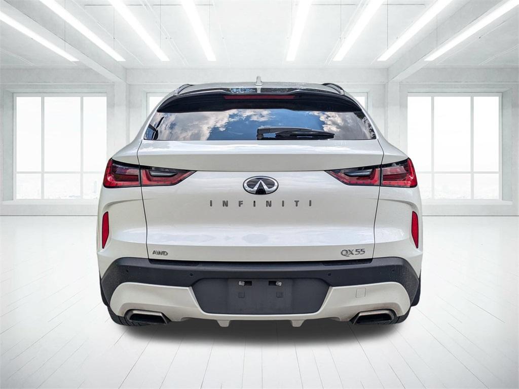 used 2022 INFINITI QX55 car, priced at $25,500