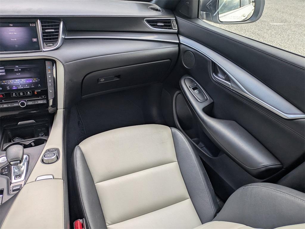 used 2022 INFINITI QX55 car, priced at $25,500