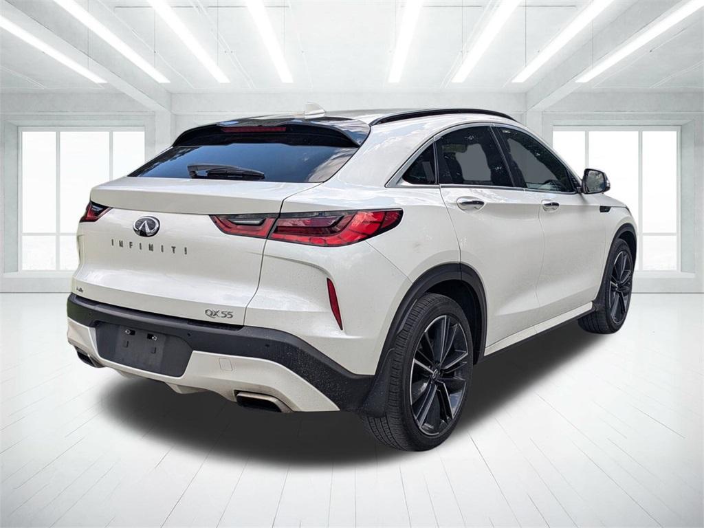 used 2022 INFINITI QX55 car, priced at $25,500