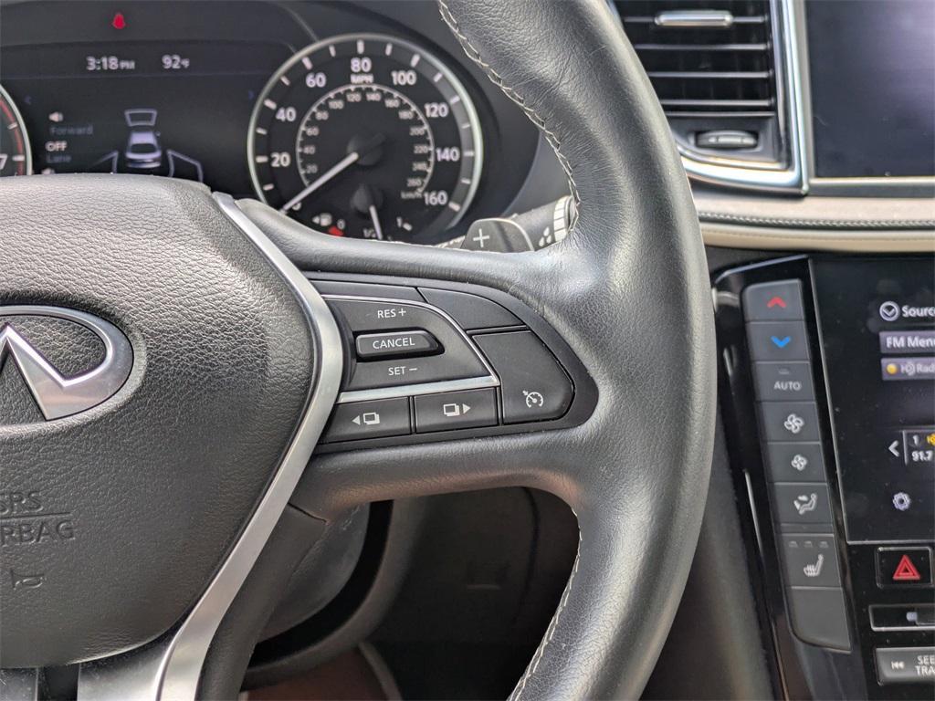used 2022 INFINITI QX55 car, priced at $25,500
