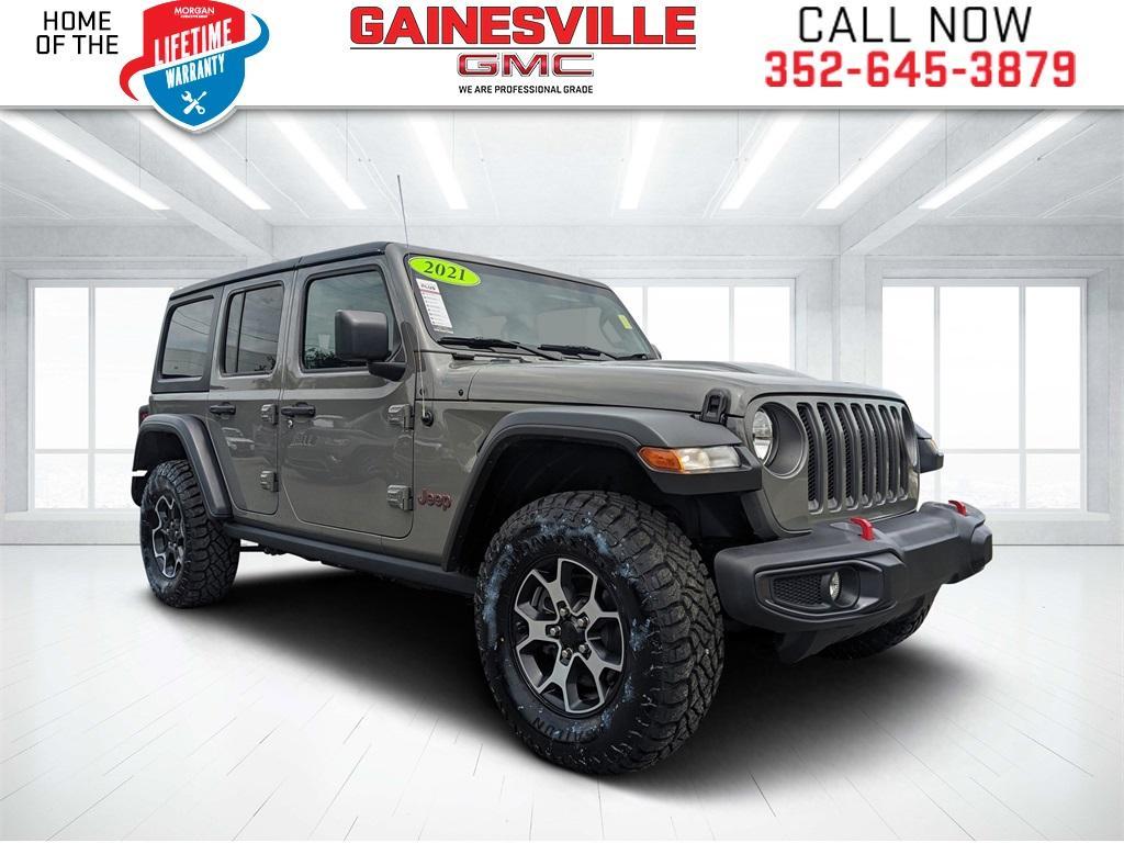 used 2021 Jeep Wrangler Unlimited car, priced at $35,791