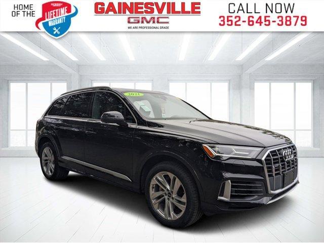 used 2021 Audi Q7 car, priced at $35,900