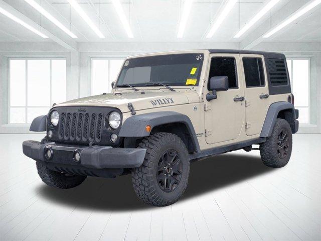 used 2017 Jeep Wrangler Unlimited car, priced at $18,494