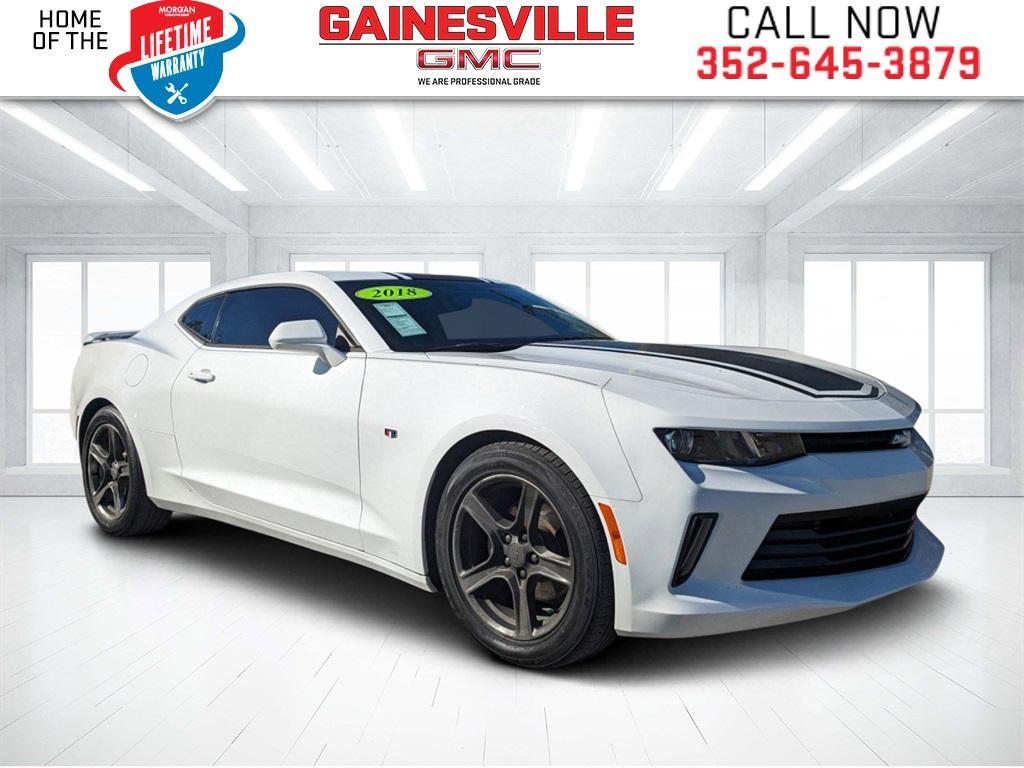 used 2018 Chevrolet Camaro car, priced at $19,689