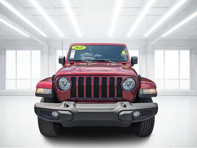 used 2021 Jeep Wrangler Unlimited car, priced at $34,991