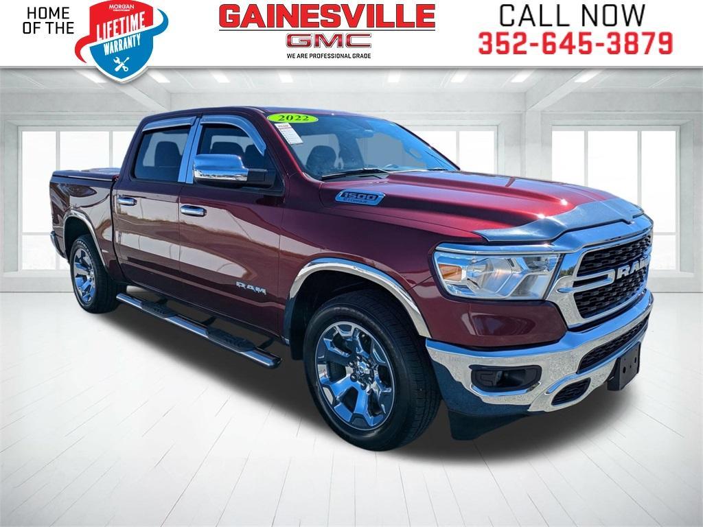 used 2022 Ram 1500 car, priced at $34,500