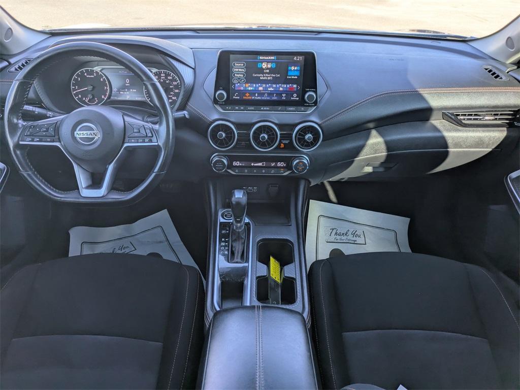 used 2021 Nissan Sentra car, priced at $15,500