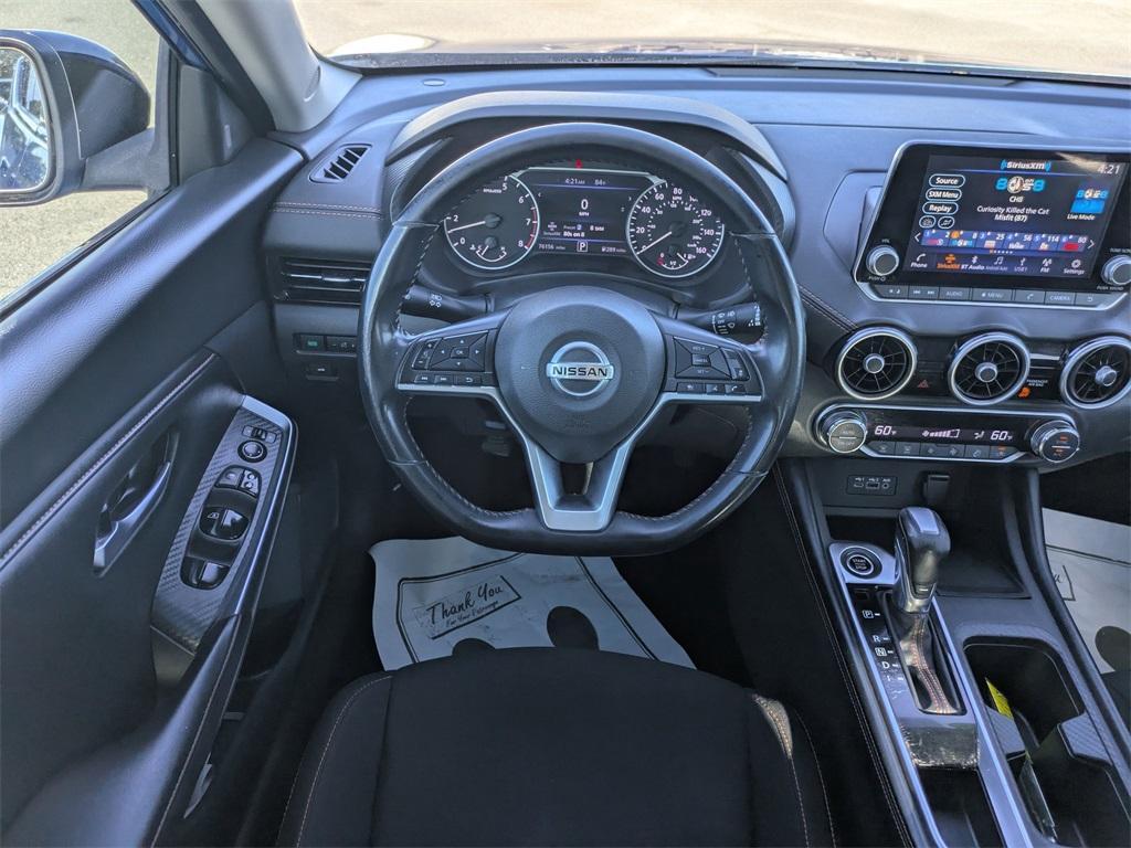 used 2021 Nissan Sentra car, priced at $15,500