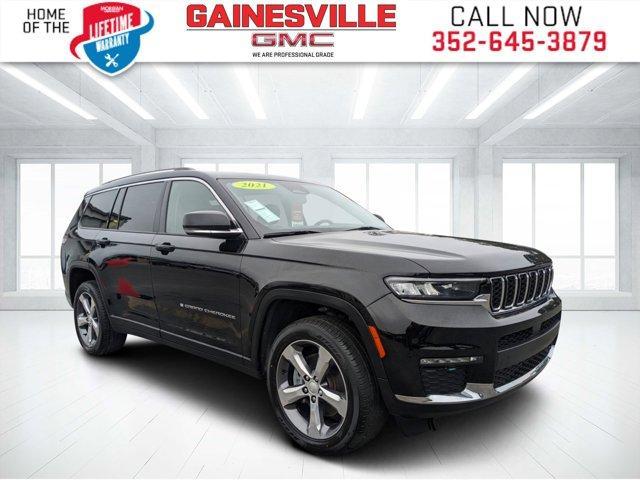 used 2021 Jeep Grand Cherokee L car, priced at $31,348