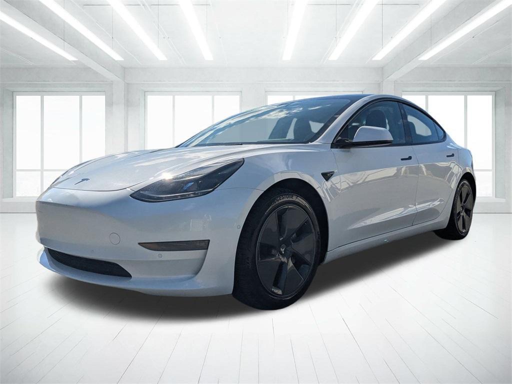 used 2022 Tesla Model 3 car, priced at $22,000