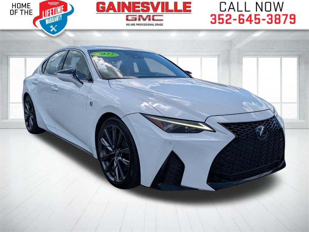used 2022 Lexus IS 350 car, priced at $32,500