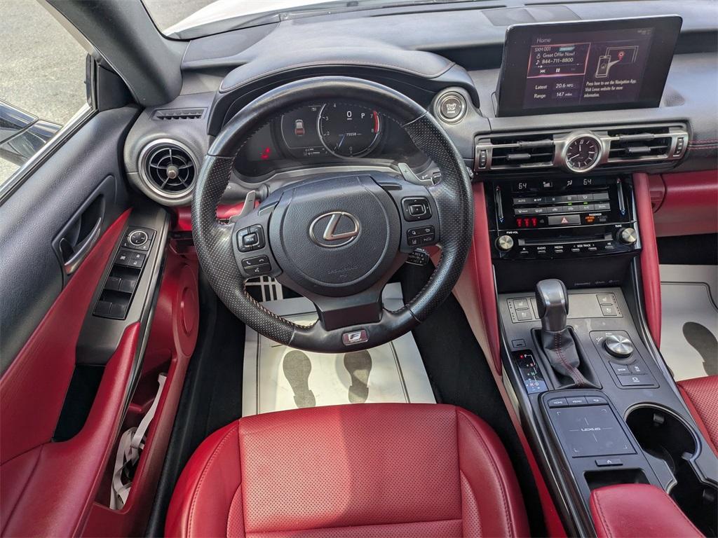 used 2022 Lexus IS 350 car, priced at $32,500