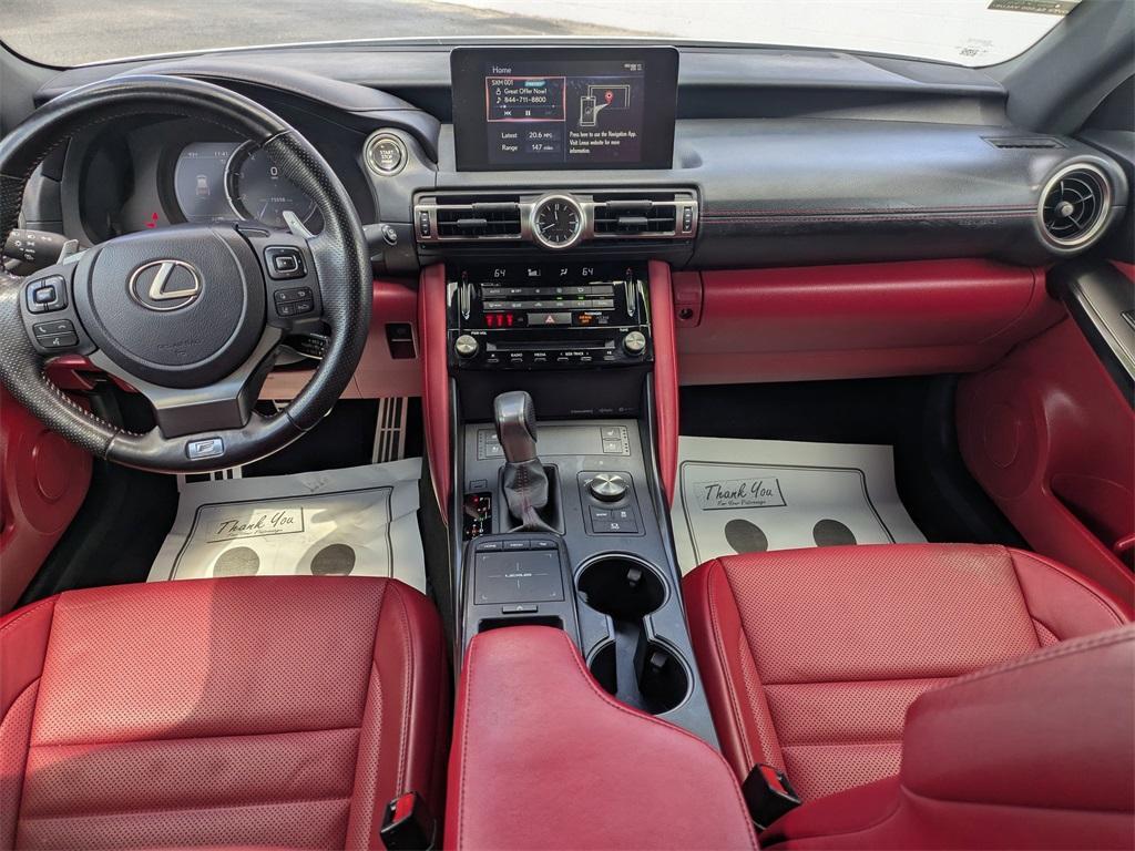 used 2022 Lexus IS 350 car, priced at $32,500