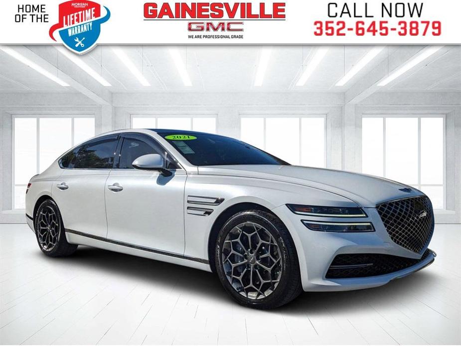 used 2021 Genesis G80 car, priced at $35,099