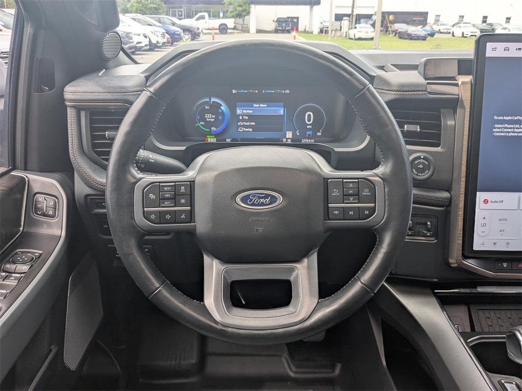 used 2023 Ford F-150 Lightning car, priced at $51,491
