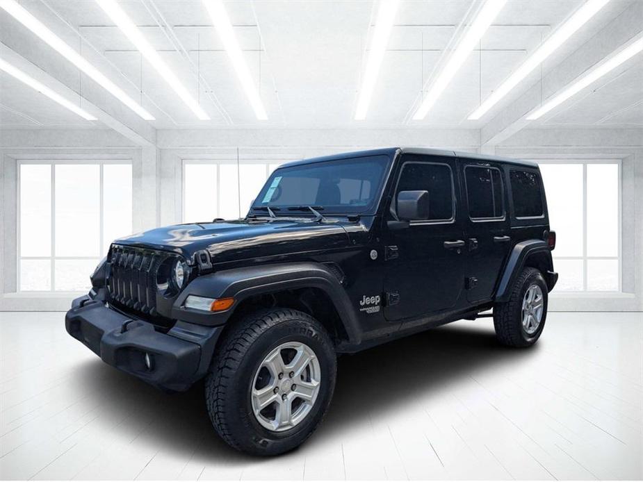 used 2020 Jeep Wrangler Unlimited car, priced at $26,743