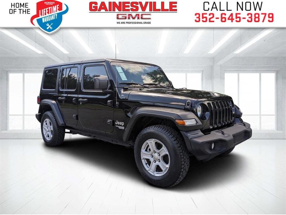 used 2020 Jeep Wrangler Unlimited car, priced at $26,743