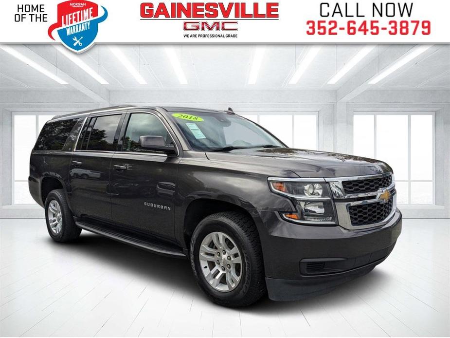 used 2018 Chevrolet Suburban car, priced at $25,568