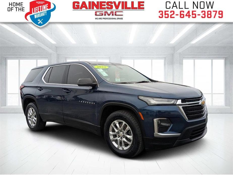 used 2022 Chevrolet Traverse car, priced at $26,975