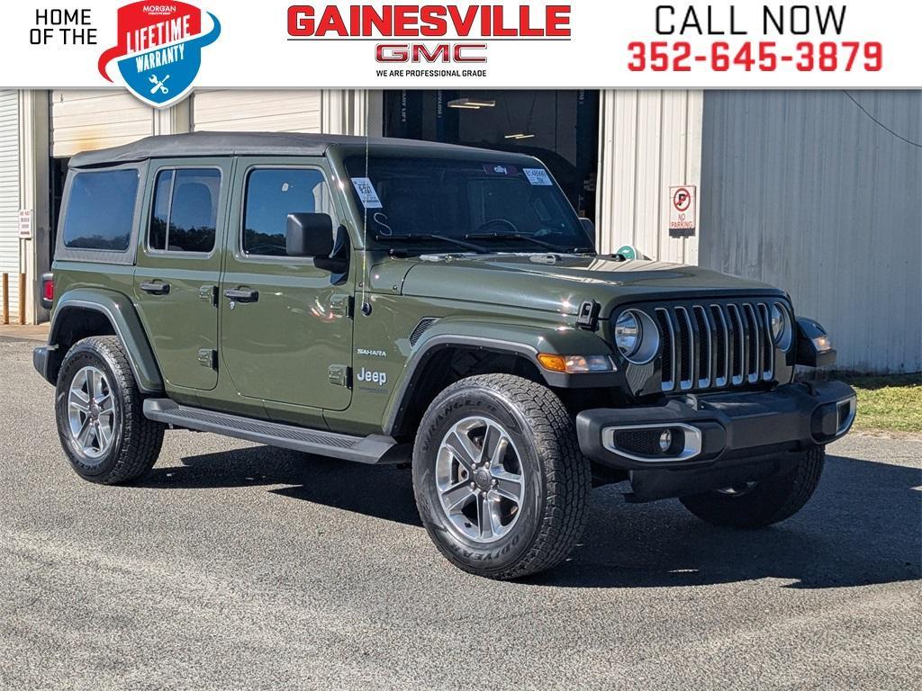 used 2021 Jeep Wrangler Unlimited car, priced at $27,938