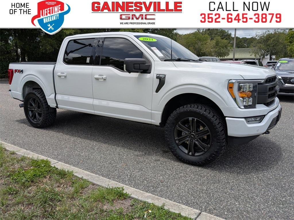 used 2021 Ford F-150 car, priced at $37,277