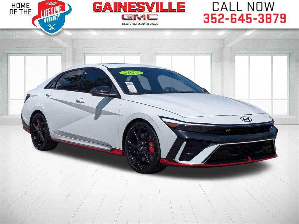used 2024 Hyundai ELANTRA N car, priced at $31,991
