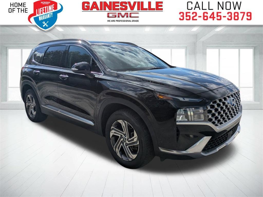 used 2021 Hyundai Santa Fe car, priced at $20,000