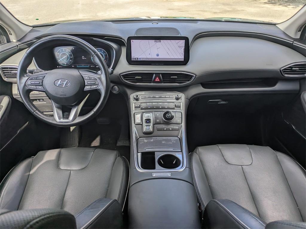 used 2021 Hyundai Santa Fe car, priced at $20,000
