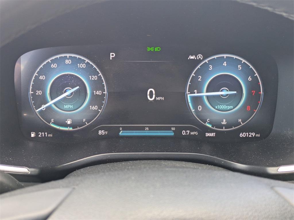 used 2021 Hyundai Santa Fe car, priced at $20,000