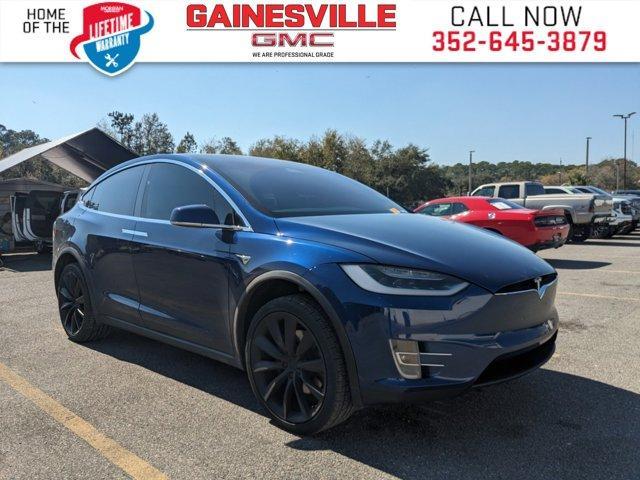 used 2018 Tesla Model X car, priced at $32,445