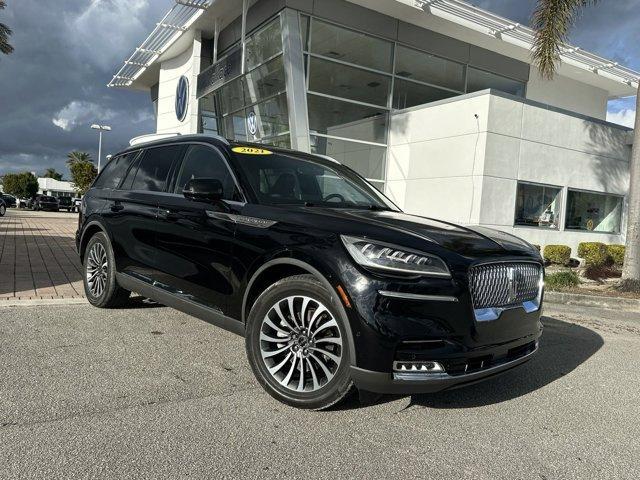 used 2021 Lincoln Aviator car, priced at $34,995