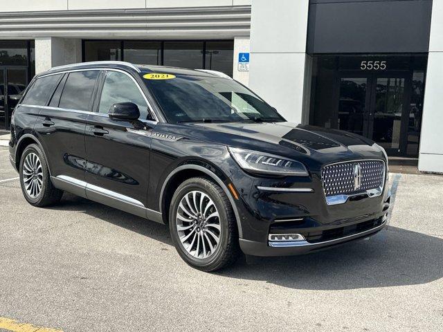 used 2021 Lincoln Aviator car, priced at $34,995