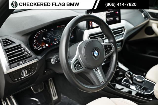used 2022 BMW X3 car, priced at $33,490
