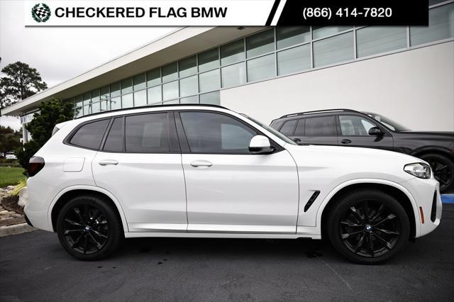 used 2022 BMW X3 car, priced at $33,490