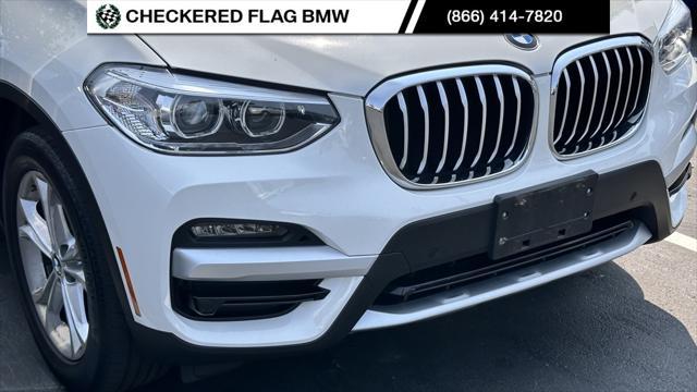 used 2021 BMW X3 car, priced at $33,900