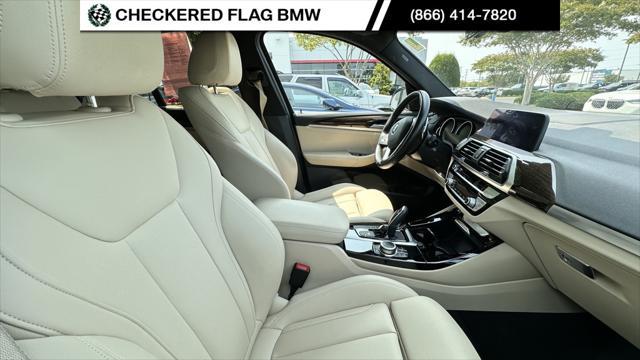 used 2021 BMW X3 car, priced at $33,900