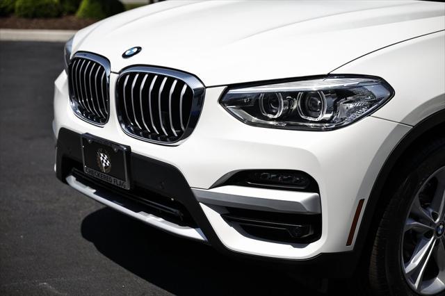 used 2021 BMW X3 car, priced at $33,990