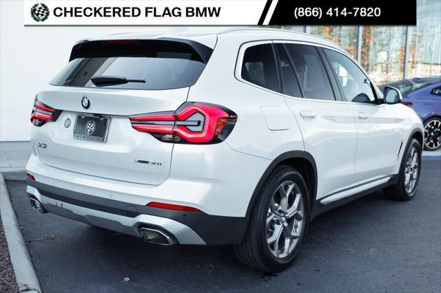 used 2022 BMW X3 car, priced at $33,690