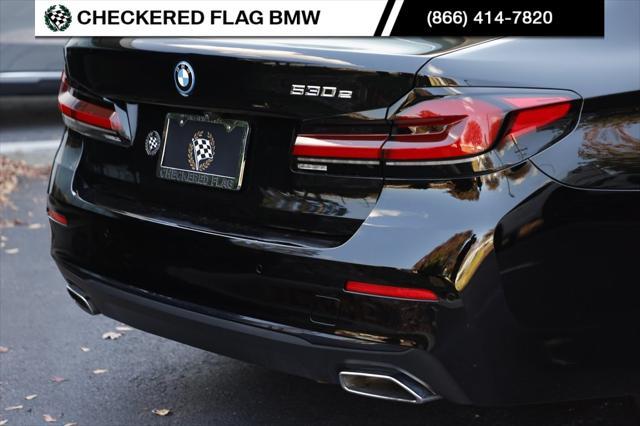 used 2023 BMW 530e car, priced at $38,990