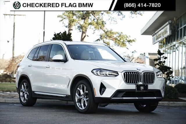 used 2022 BMW X3 car, priced at $31,990