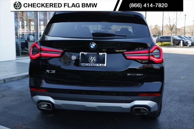 used 2022 BMW X3 car, priced at $32,690