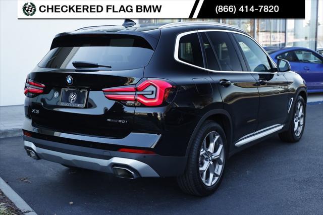 used 2022 BMW X3 car, priced at $32,690