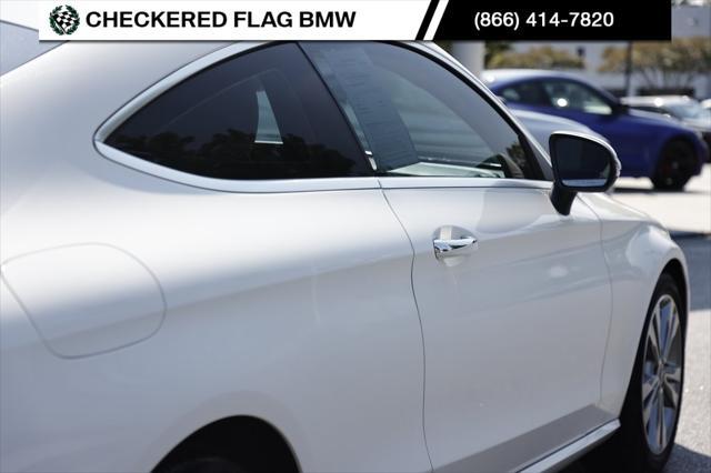 used 2018 Mercedes-Benz C-Class car, priced at $25,490