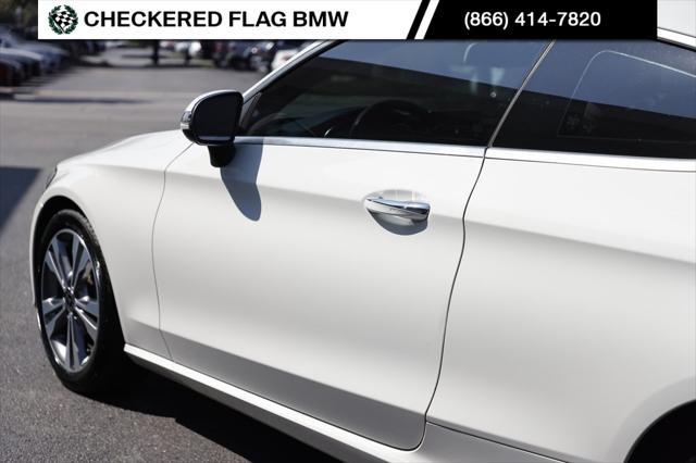 used 2018 Mercedes-Benz C-Class car, priced at $25,490