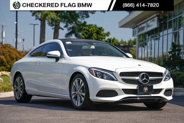 used 2018 Mercedes-Benz C-Class car, priced at $25,490