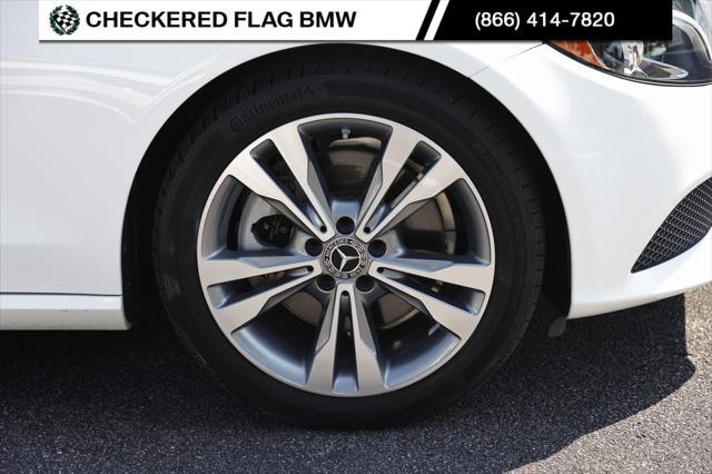 used 2018 Mercedes-Benz C-Class car, priced at $25,490