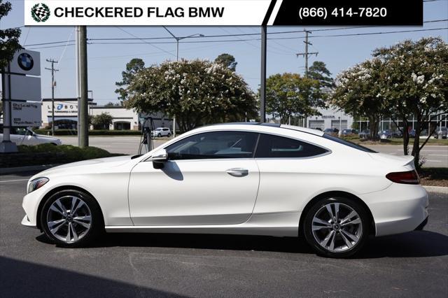 used 2018 Mercedes-Benz C-Class car, priced at $25,490