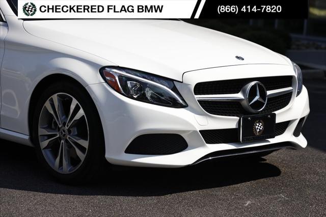 used 2018 Mercedes-Benz C-Class car, priced at $25,490